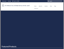 Tablet Screenshot of nussbaumantiques.com